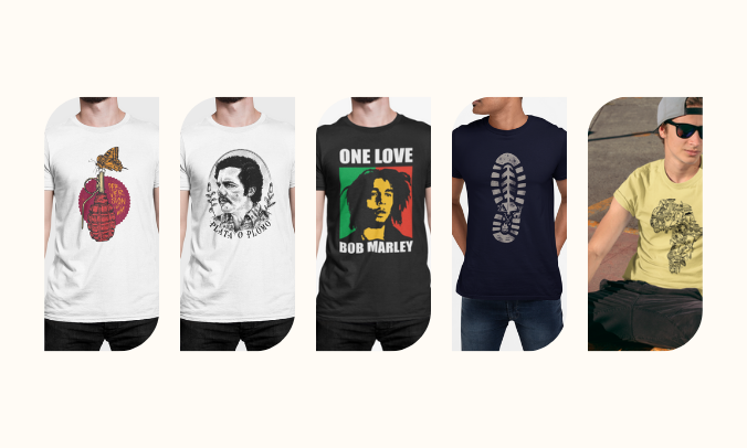 Découvrez nos t-shirts personnalisés inspirés de mangas, d'aventure, de randonnée et d'identité nationale. Livraison rapide & designs uniques !