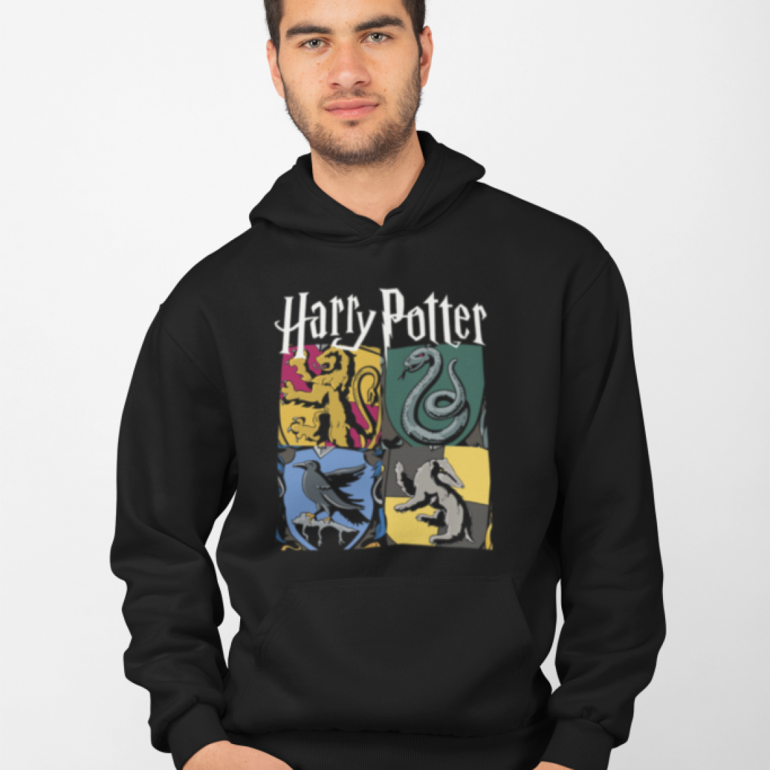 sweat à capuche - Harry Potter - Les Maisons de Poudlard