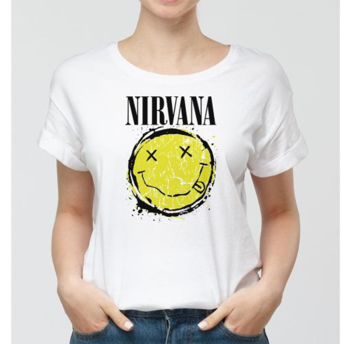 Générique T-Shirt nirvana smiley
