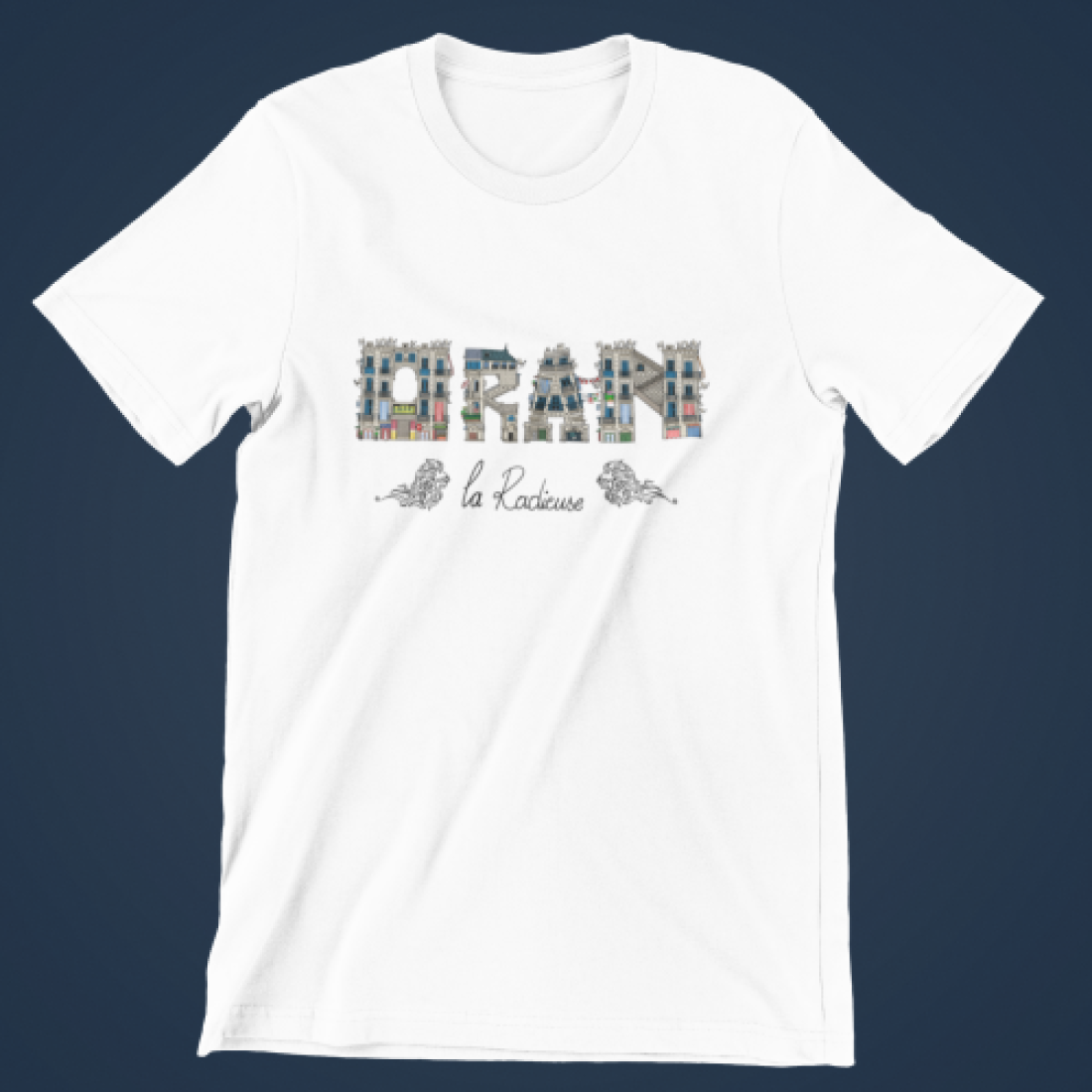 T-shirt "Oran El Bahia – Blanc"