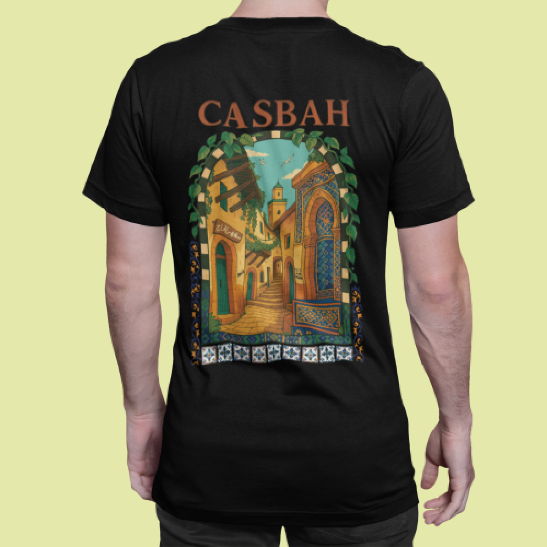 T-shirt "Rock The Casbah" – Édition Casbah d'Alger